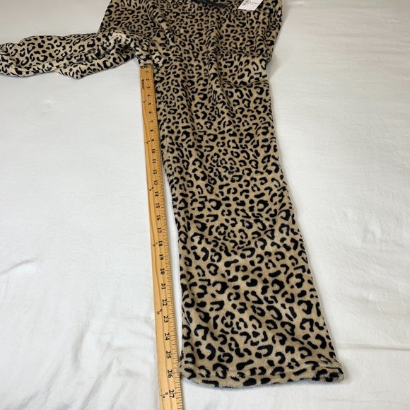 NYC Underground Super Soft Plush Pajama/Lounge Pants Nude/Black Size XL NWT - Picture 10 of 11